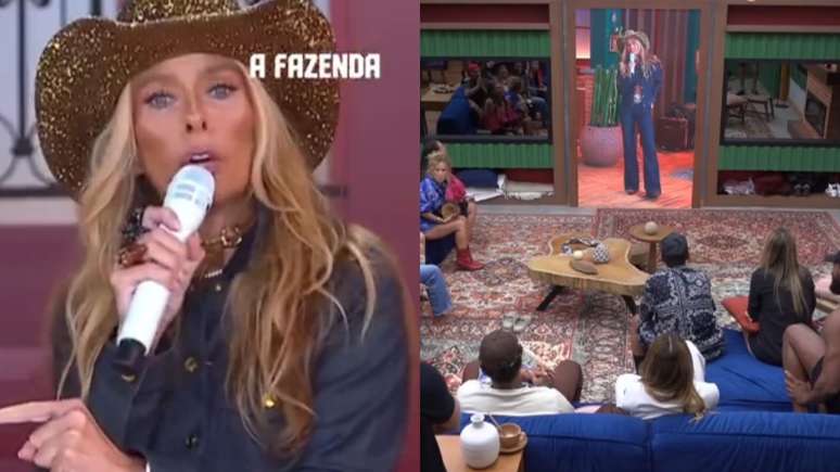 Adriane Galisteu em 'A Fazenda 18'