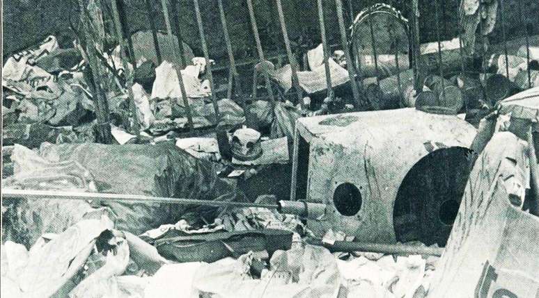 Os restos da fonte de radia&ccedil;&atilde;o de c&eacute;sio-137 de Goi&acirc;nia, em 1987