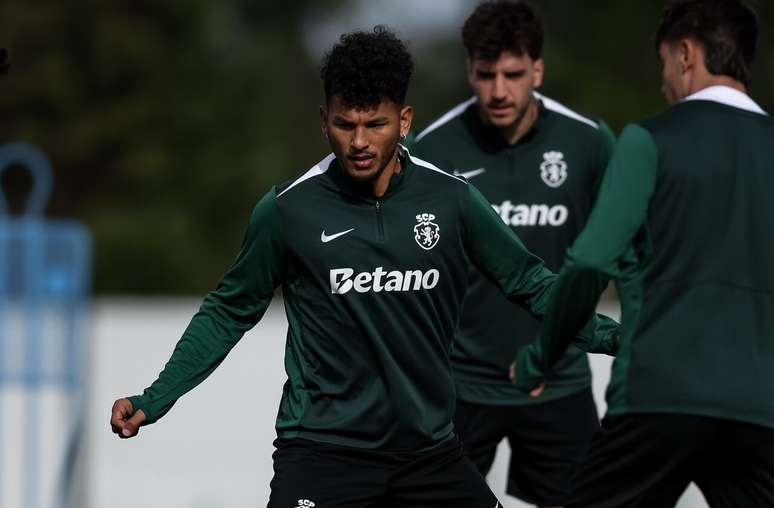 Atividade de prepara&ccedil;&atilde;o do Sporting antes de encarar o Casa Pia &ndash;