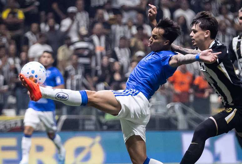 Kaio Jorge, ali&aacute;s, marcou o gol da vit&oacute;ria do Cruzeiro na Arena MRV &ndash;