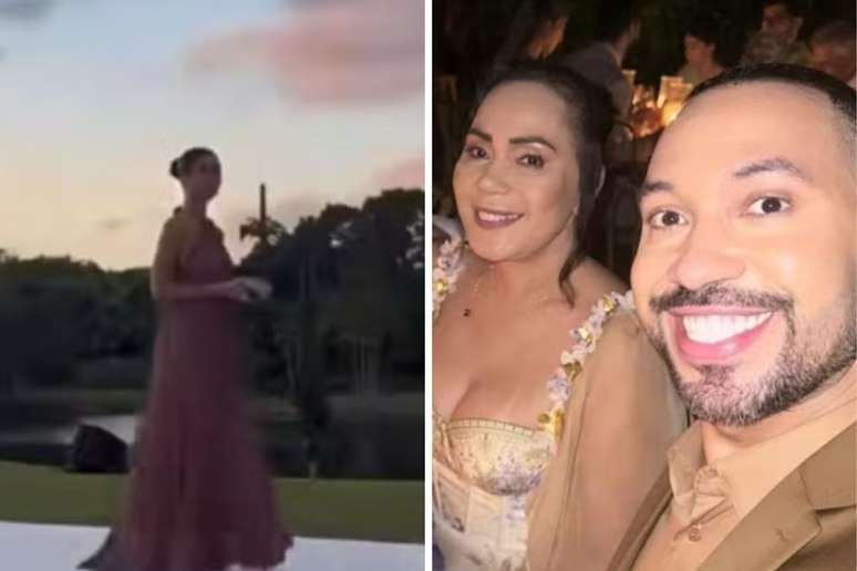 Bianca Andrade entra sozinha | Gil do Vigor chega atrasado ao casamento