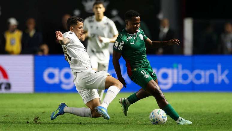 Santos empatou com o Palmeiras e se prepara para encarar o Bragantino, fora de casa &ndash;