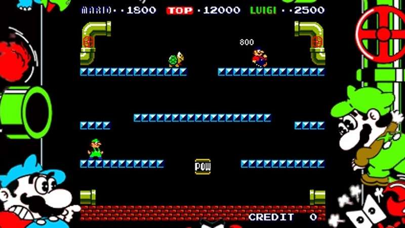 Jogos Antigos #11 - Mario Bros (1983) 