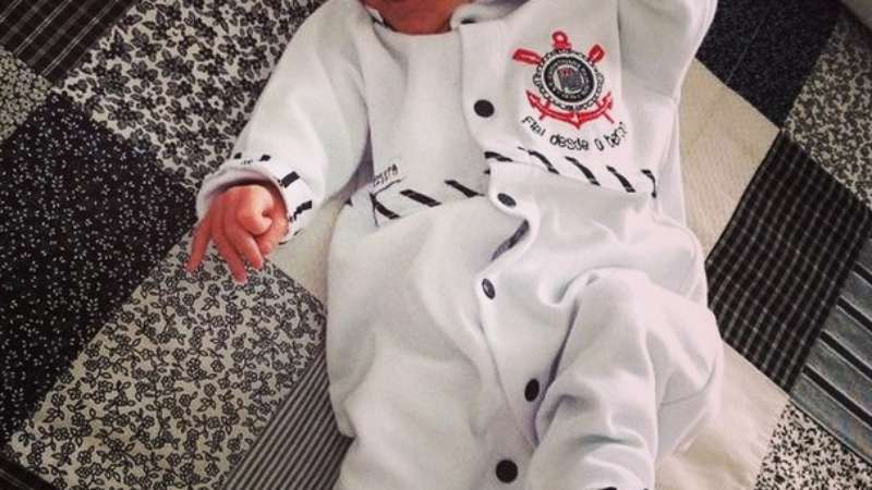conjunto do corinthians para recem nascido