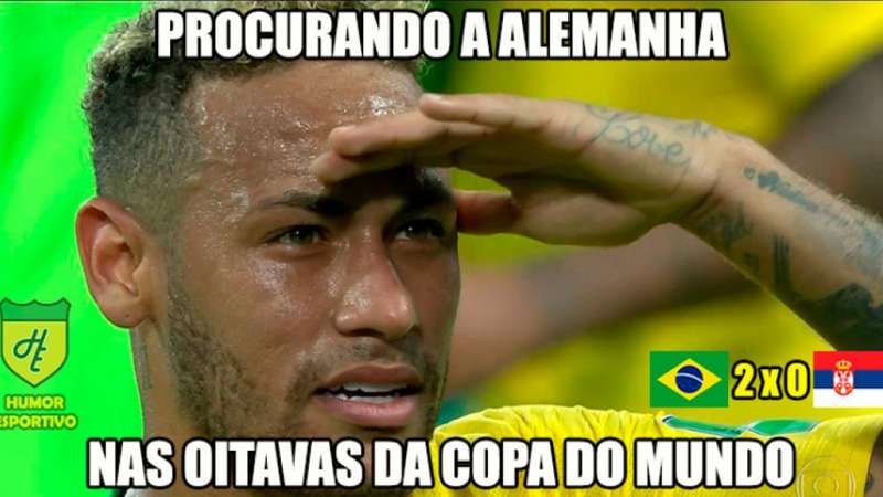 Brasil 2 x 0 Sérvia: veja os memes da vitória da Seleção na Copa