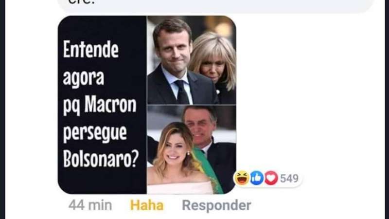 Bolsonaro Nega Ofensa A Brigitte Macron E Detona Jornalistas