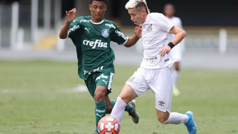 Santos e Palmeiras empatam no primeiro jogo da final do Paulista Sub-15 - Terra