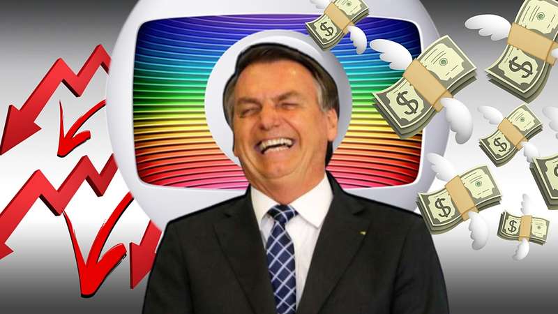 Bolsonaro faz inimiga Globo deixar de ganhar R$ 400 milhões