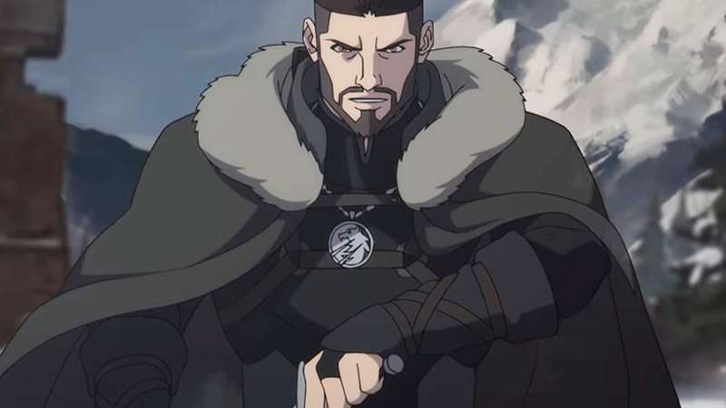Teaser de "The Witcher: Lenda do Lobo" mostra mentor de Geralt de Rívia