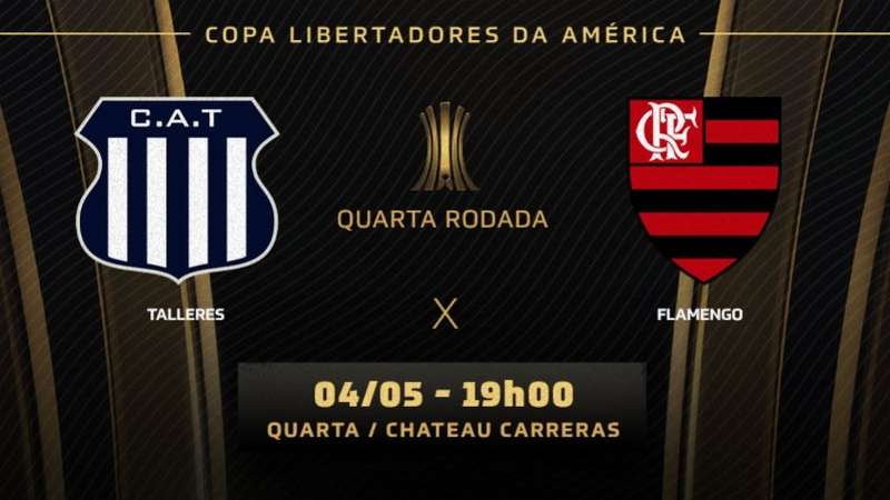 Talleres (ARG) x Flamengo  CONMEBOL Libertadores AO VIVO 