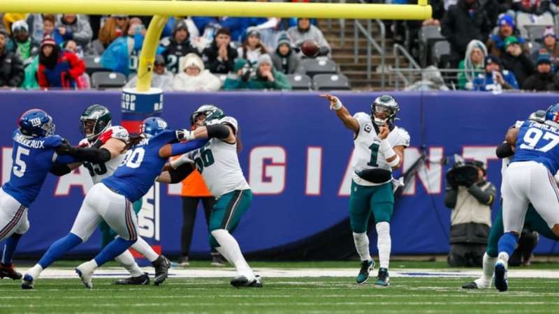 Philadelphia Eagles bate New York Giants e garante vaga nos