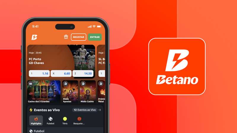 Interface de l application Betzino