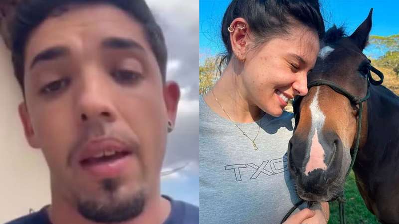 Amigo relata momento em que presenciou homem mutilar cavalo: 'Sem reação'