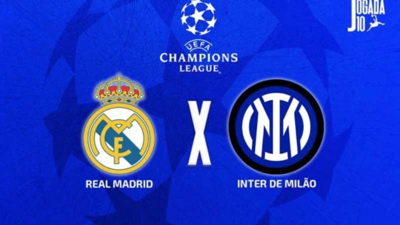 Imagem ilustrativa sobre Real Madrid x Inter de Milão na Champions: horário, escalação e onde assistir nesta terça