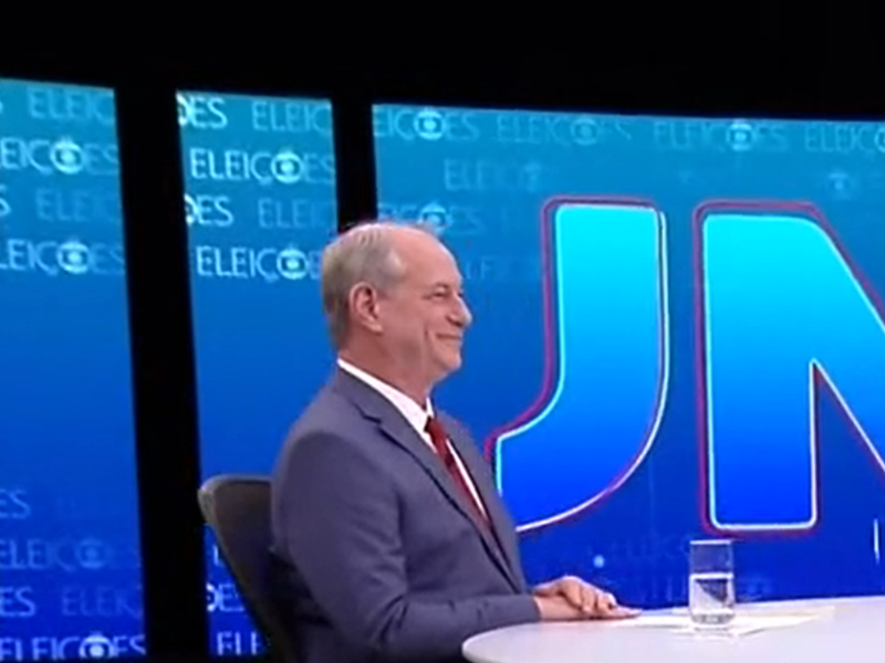 8 frases ditas por Ciro Gomes em sua entrevista ao JN