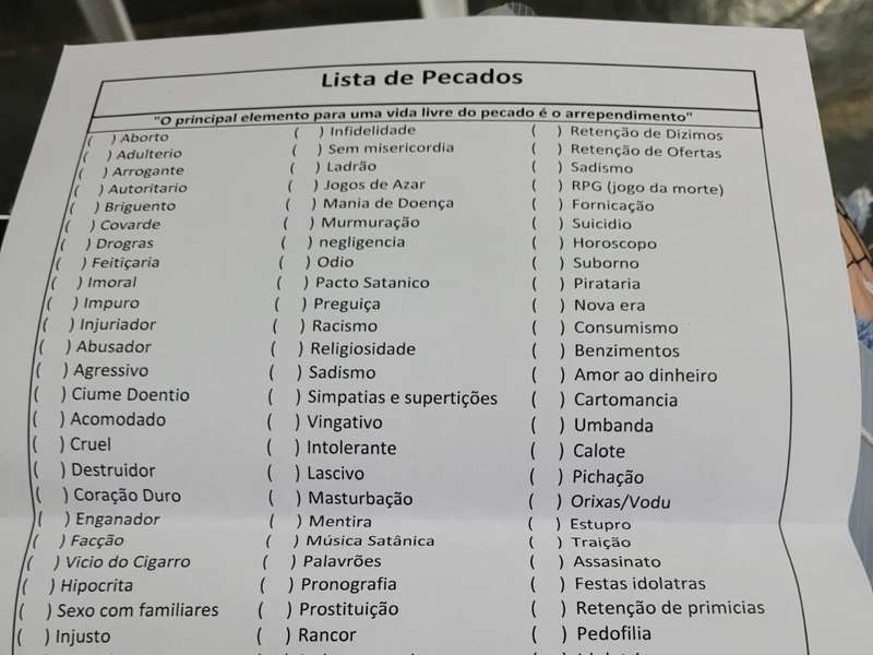 Pronografia? Veja memes da lista de pecados