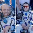 Astronauta da Nasa e cosmonautas russos retornam à Terra após 241 dias no espaço