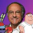 Ator que dubla Seu Sirigueijo e Peter Griffin decide ir morar no Retiro dos Artistas
