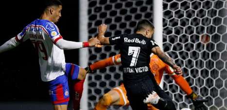 Partida entre Bragantino e Bahia empata em 3 a 3