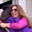 Claudia Raia e Sandra Annenberg celebram formatura das filhas