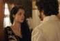 Ao ser informado por Leopoldina (Letícia Colin) de que será pai novamente, Dom Pedro (Caio Castro) conta para Domitila (Agatha Moreira), na novela 'Novo Mundo'