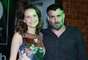 Fernanda Rodrigues e o marido, Raoni Carneiro, na festa de encerramento da novela 'O Outro Lado do Para&iacute;so', no Beach Club na Barra da Tijuca, zona oeste do Rio de Janeiro, na noite desta sexta-feira, 11 de maio de 2018