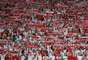 Torcida da Polônia fez bonita festa na arena Spartak, em Moscou