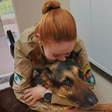 PM se emociona em despedida de cão policial submetido à eutanásia: 'Guerreiro'