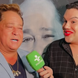 Leonardo tem crise de riso ao ver boca de repórter durante entrevista; veja