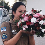 Mirella passou no concurso para a Polícia Militar de Pernambuco com 18 anos Foto: Reprodução/Instagram