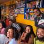 Jovens da periferia do Recife conversam com o Visão do Corre e mostram o quanto a educação tecnológica eleva o debate Foto: Divulgação