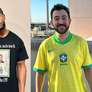 Marlon Wayans e Vincent Martella homenageiam o Brasil nas redes sociais. Foto: @marlonwayans e @thevincentmartella via Instagram / Estadão