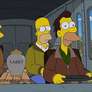 No episódio 'Cremains of the Day' (imagem), as consequências da morte de Larry são exploradas, enquanto Homer e a turma do Moe's lidam com os mistérios da vida de seu falecido amigo Foto: Divulgação/Fox / Estadão