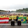 Pilotos homenagearam Ayrton Senna e Roland Ratzenberger Foto: Reprodução/X/F1