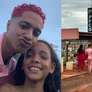 Fã mirim comoveu o rapper com história sobre pai preso Foto: Reprodução - Instagram/@euluizaaeduarda; @oruam