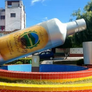 Abaíra tem um monumento em formato de garrafa gigante de cachaça Foto: Divulgação/Prefeitura de Abaíra