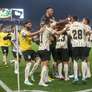 Elenco do Corinthians festeja gol marcado por Balbuena contra o Athletico-PR Foto: Rodrigo Coca/Agência Corinthians / Gávea News