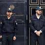 Policiais iranianos em frente à Embaixada da Alemanha em Teerã, em foto de arquivo Foto: ANSA / Ansa - Brasil