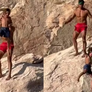 Influenciador é detonado após jogar filho de 7 anos do penhasco Foto: Reprodução / Contigo