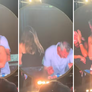Casal se esconde após ser flagrado por 'câmera do beijo' em show de Coldplay: 'Estão tendo um caso ou são muito tímidos'. Foto: Reprodução/TikTok