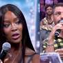 Naomi Campbell e Cauã Reymond no Domingão (Reprodução/TV Globo) Foto: Contigo