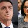 Bolsonaro e Damares Foto: Reprodução/Redes sociais / Contigo