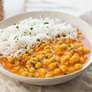 Curry de grão-de-bico com arroz basmati Foto: asife | Shutterstock / Portal EdiCase