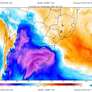 Frente fria deve provocar queda das temperaturas em diferentes partes do Brasil no final da semana. Foto: MetSul/Reprodução / Estadão