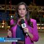 A repórter Graciela Andrade em matéria no 'Jornal Nacional': mais uma demissão de um rosto familiar ao público Foto: Reprodução/TV