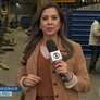 Graciela Andrade no 'Jornal Nacional': a carreira dos repórteres de TV está cada vez mais instável Foto: Reprodução/TV