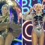 Xuxa Meneghel durante apresentação em SP Foto: @bladmeneghel @edduhmakeup
