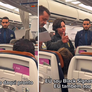 Voo da Latam atrasa após passageiro provocar confusão e se recusar a deixar a aeronave mesmo depois de abordagem da PF. Foto: Reprodução/ Redes Sociais