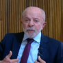 Lula durante entrevista ao SBT Foto: Reprodução/SBT