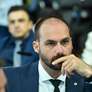 Eduardo Bolsonaro, ex-deputado federal, vive nos Estados Unidos desde 2025. Foto: Geraldo Magela/Agência Senado / Estadão
